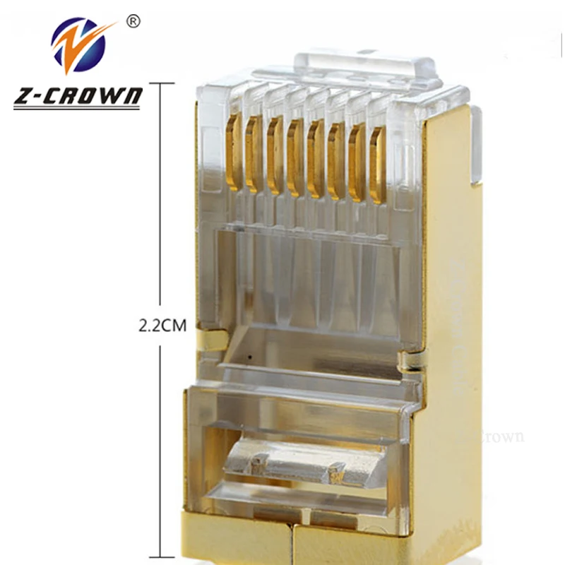  8p8c rj45 штекер для keystone jack ftp cat6a