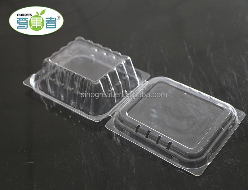 Chinese Supplier blister blueberry plastic fruit container packaging box