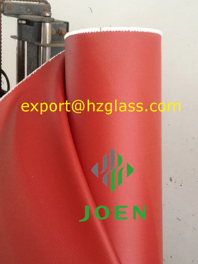 silicone high temperature fabric for fire proof
