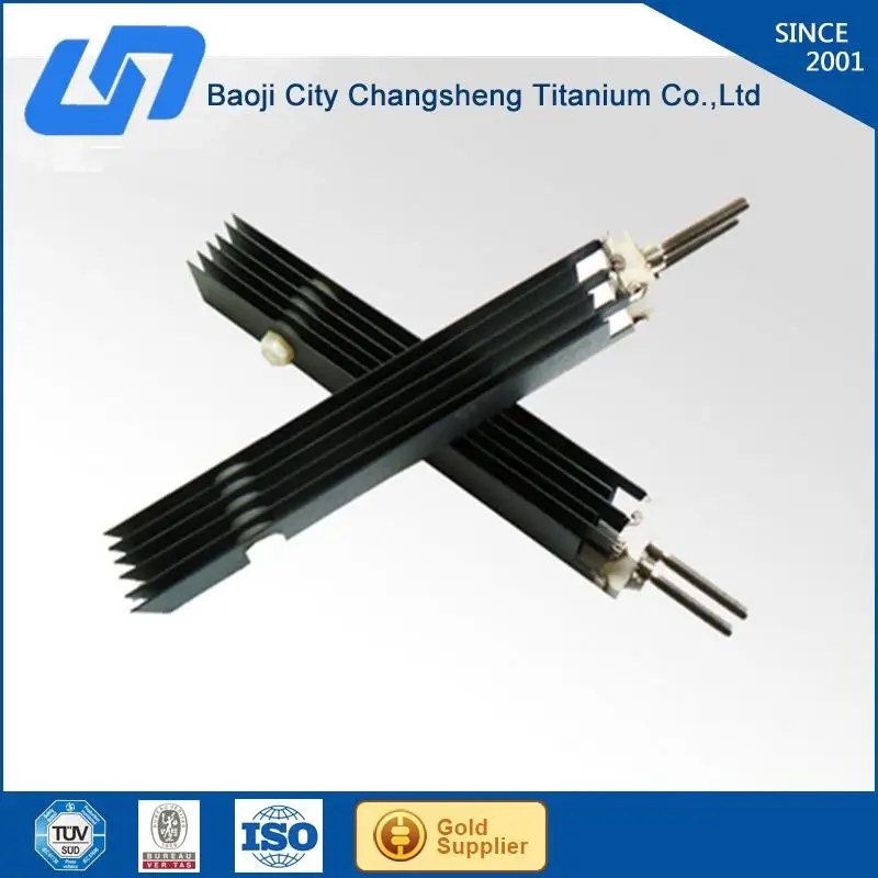 Titanium anode plate