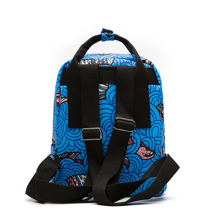 Yiwu Casual bag Korean sports backpack travel men and women private canvas backpack