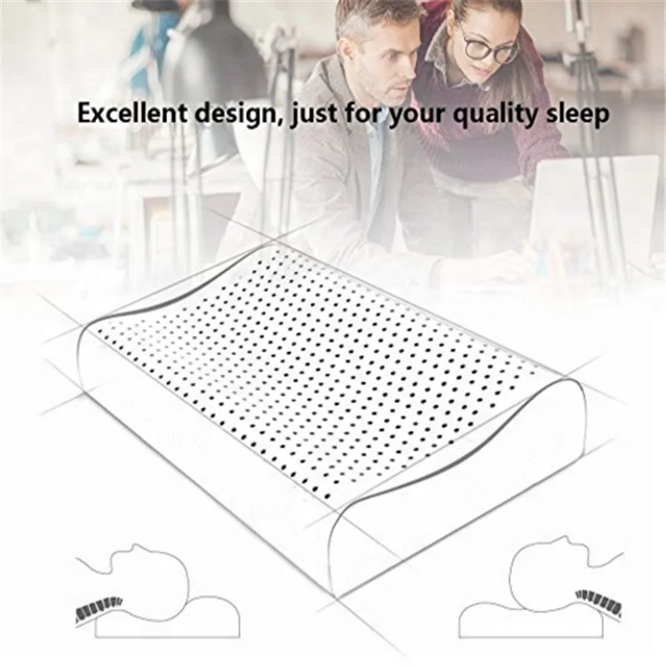 Worth Buying 100 percent Natural Latex Foam Bed Pillow