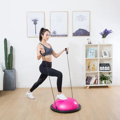 Fitness Yoga Gym Yoga Half Ball Dome Balance Trainer BO SU Ball