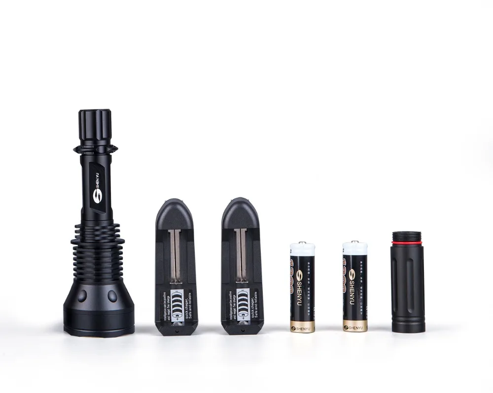 6000 Lumen 5-Mode Tactical Torch Led Flashlight For Hunting