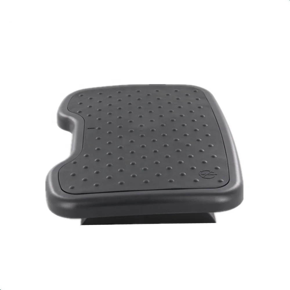 ergonomic design office adjustable massage plastic F6022 foot rest