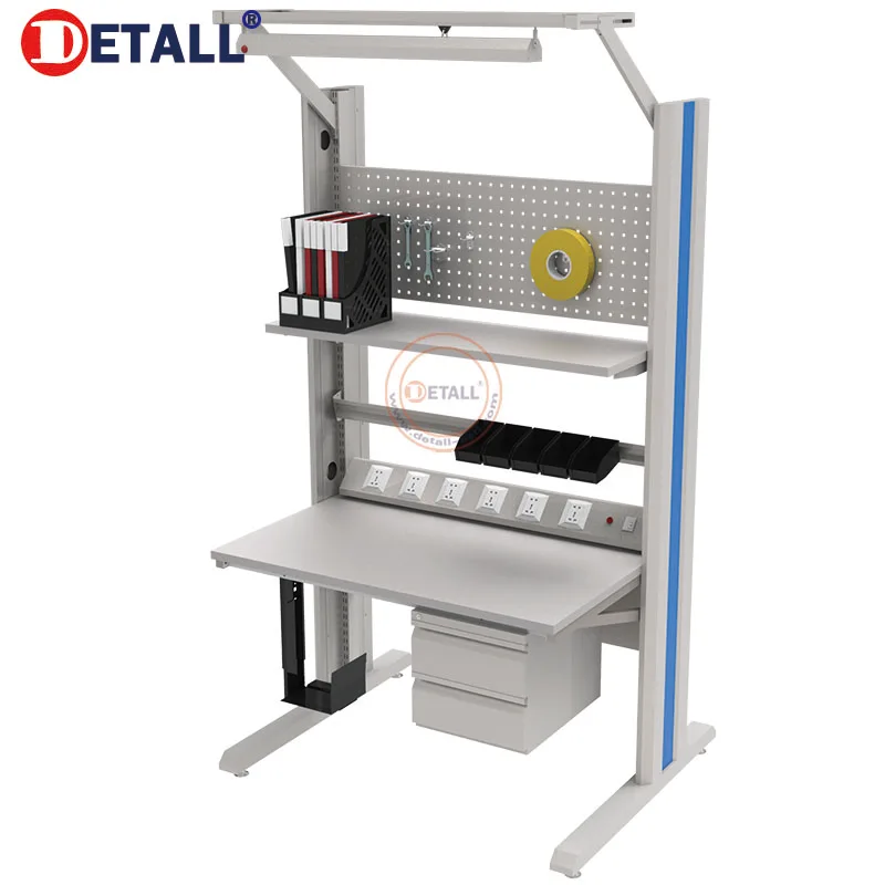 Detall Electrical professional multi-functional ESD work benches for electronics assembly