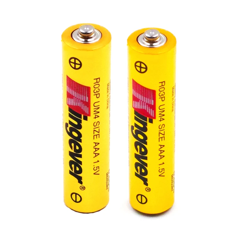 1.5v Aaa Sum-4 Carbon Zinc Dry Battery for Electronic  Fan