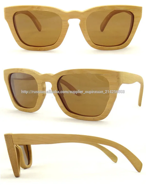 2014 эко- дружественных ручной работы модный подарок бамбук очков