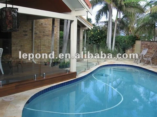 12mm Tempered glass swimming pool /safety glass fencing