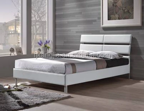 
Современные стильные белые кожаные кровати из ПВХ 