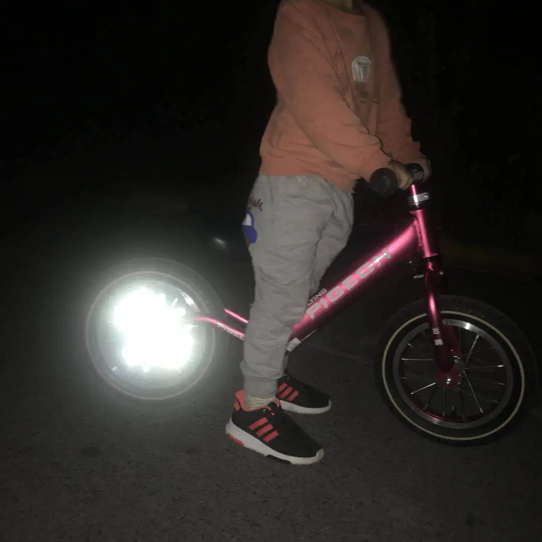 Оптовая продажа отражательный предупреждающий зажим трубы велосипед горного велосипеда