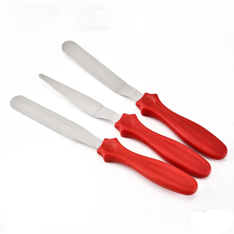 Set of 3 Stainless Steel Variety Icing Spatula