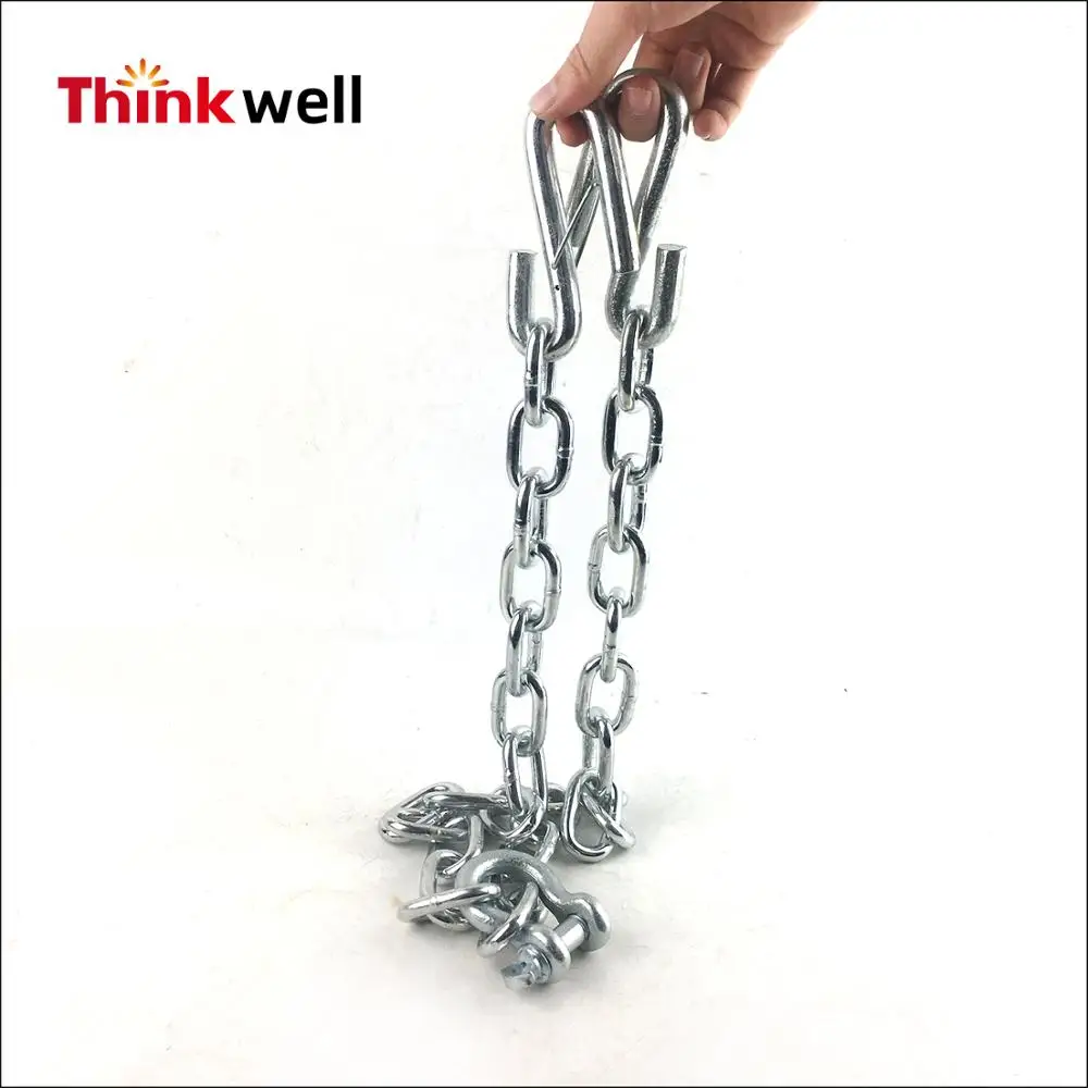 Factory Price Carbon Steel Galvanized G30 Lashing Chain with S Hook