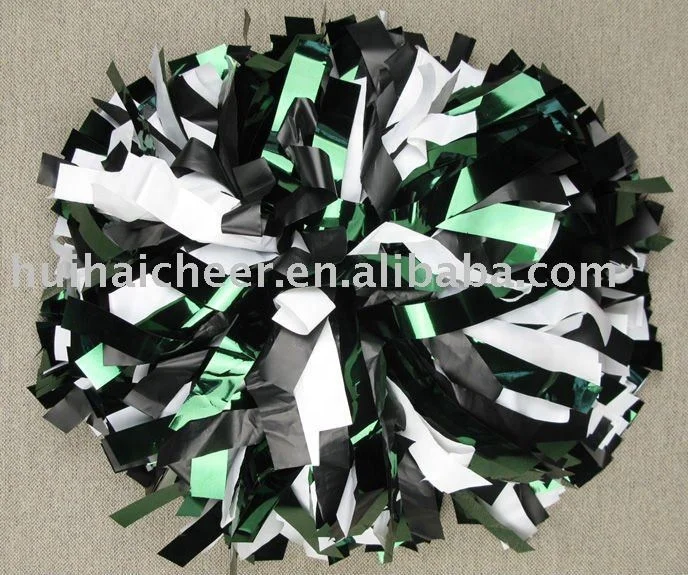 2019 пластиковые красные серебряные помпоны хорошего качества