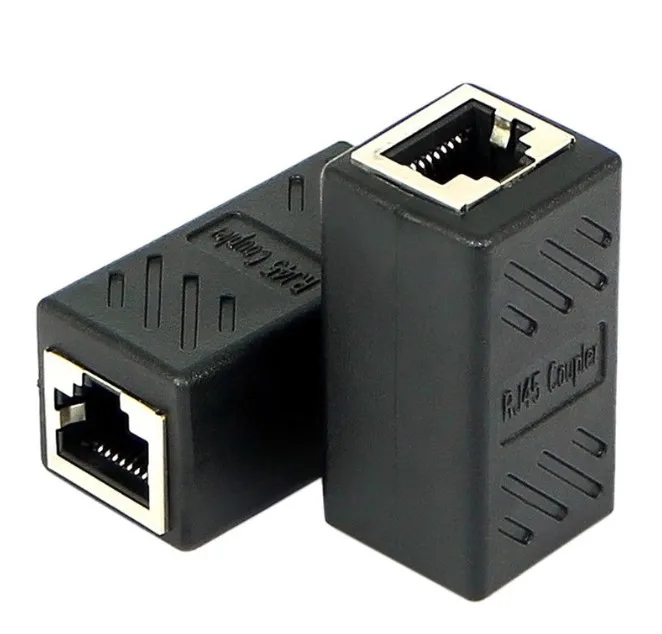 Wholesale RJ45 Female To Female CAT6 Network Ethernet LAN Connector Adapter