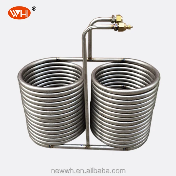 spiral stainless steel tube, spiral titanium heat exchanger, spiral tube coil