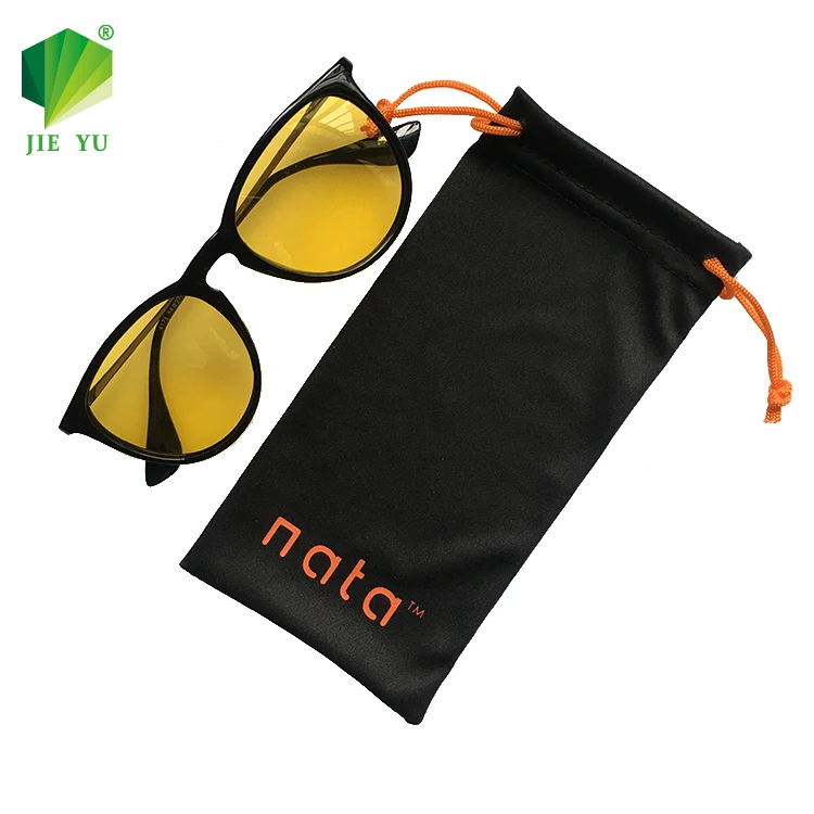 Custom Sunglasses Eyeglasses Pouch Bag with Logo Printed