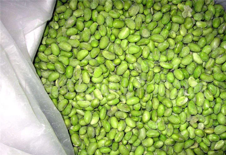 Taiwan 75 LQF Frozen Edamame Green Soybeans Kernel