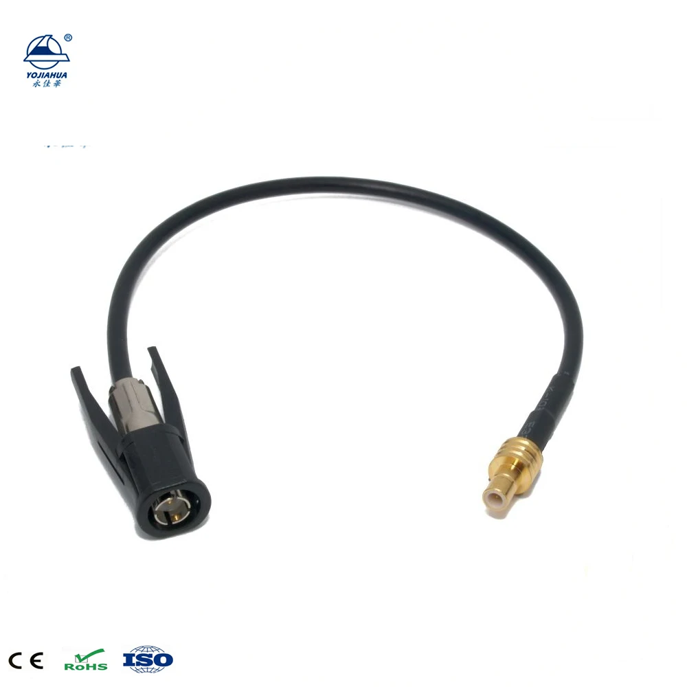 GPS/GSM car antennas adapter SMB Jack female to WICLIC Plug straight pigtail cable RG174 15cm for wireless