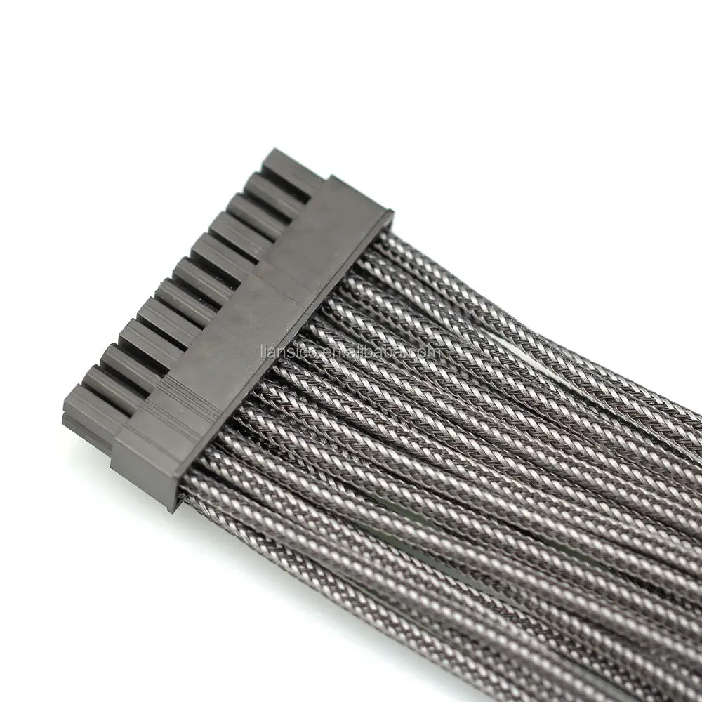 45CM 24PIN Atx Power Extension Sleeved Cable