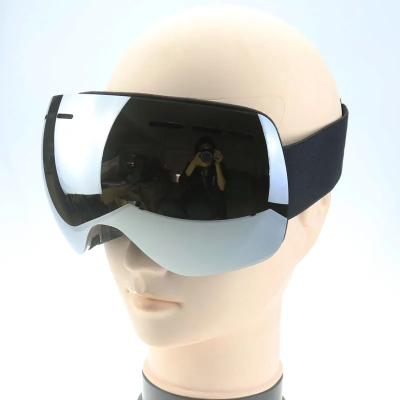 China manufacturer Prescription spherical dual lens anti-fog snow ski glasses sports goggles ski