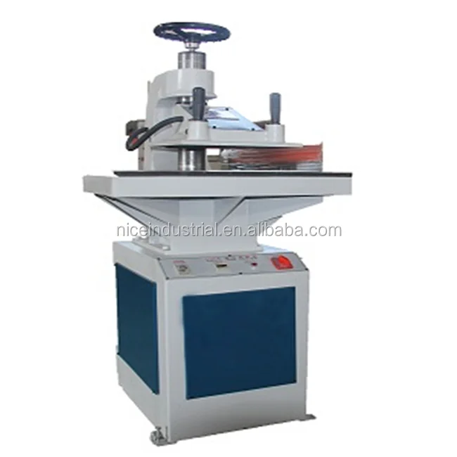 Небольшой гидравлический кликер для высечки обуви, станок для резки кожи