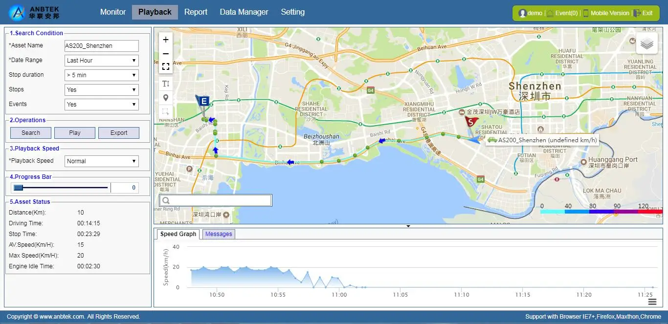 Профессиональный gps-трекер gt06 с программным обеспечением онлайн-веб-платформой и приложениями android ios