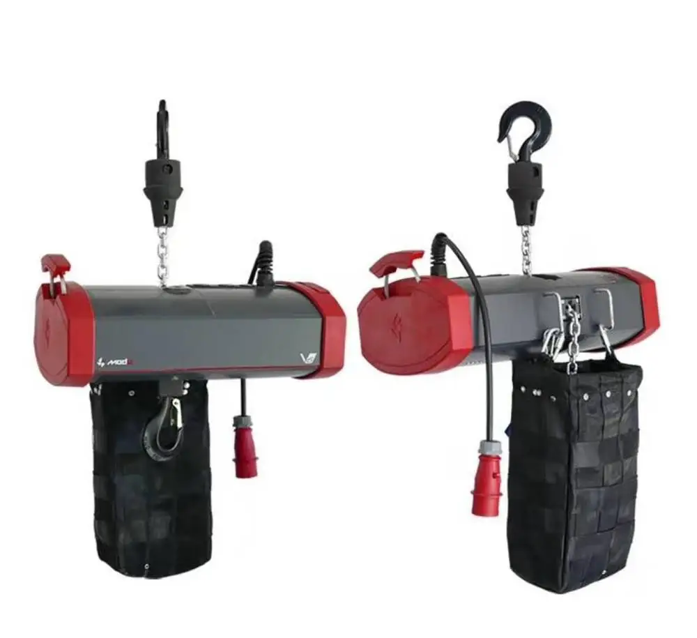  New Portable Small 3 Phase Motor Electric Chain Hoist 110 V Stage