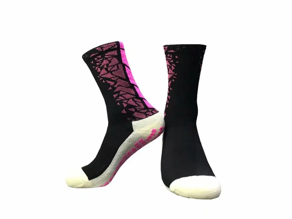 Wholesale high quality custom logo American black football socks