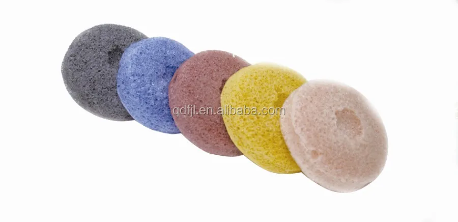 wholesale eco-friendly face wash konjac sponge