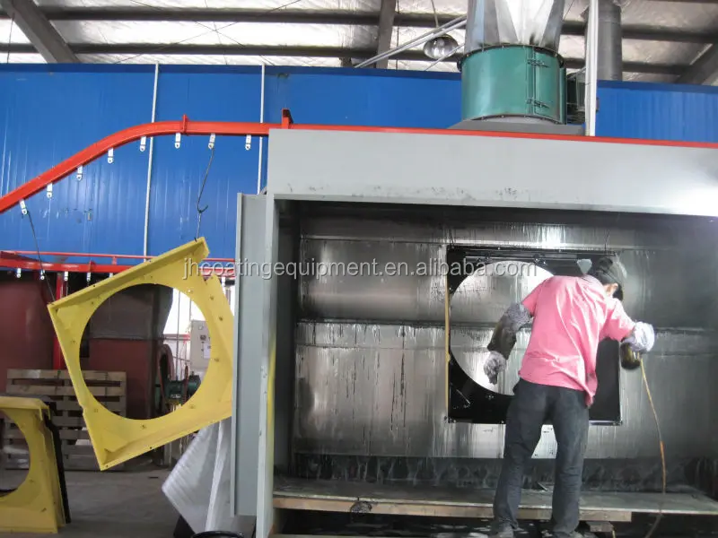 
Professional Liquid Painting Spraying Booth For Manual Water Curtain Booth 