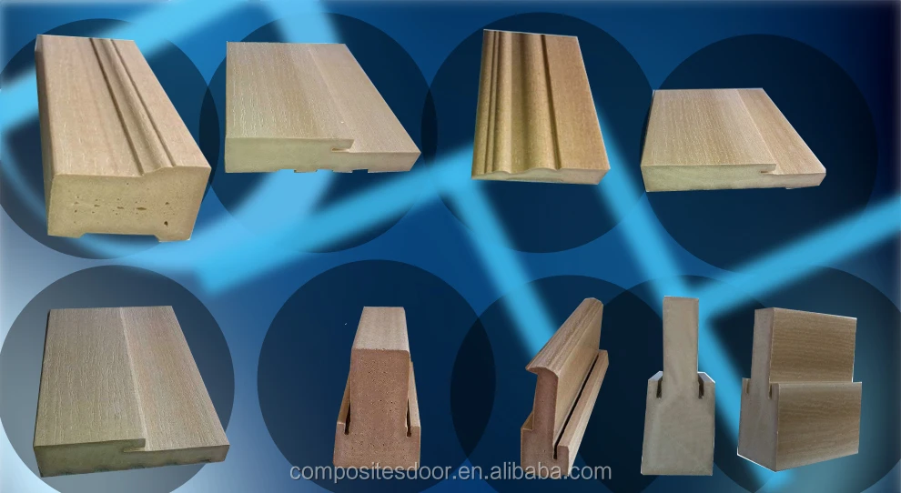 solid WPC PVC door jamb