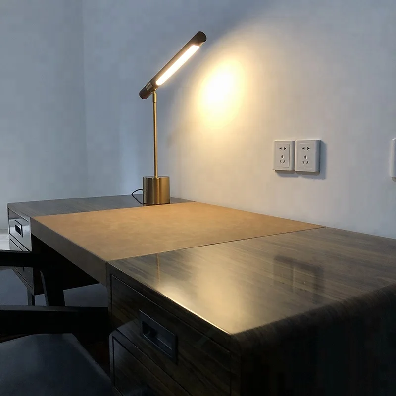 
Home decorative reading light wooden table lamp 