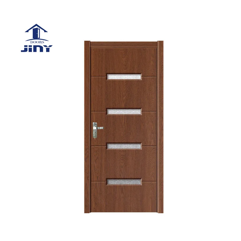 
Romania market popular mdf interior door laminated with PVC foil 