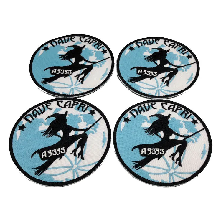 Fashion selection at factory price glow in the dark patches embroidery