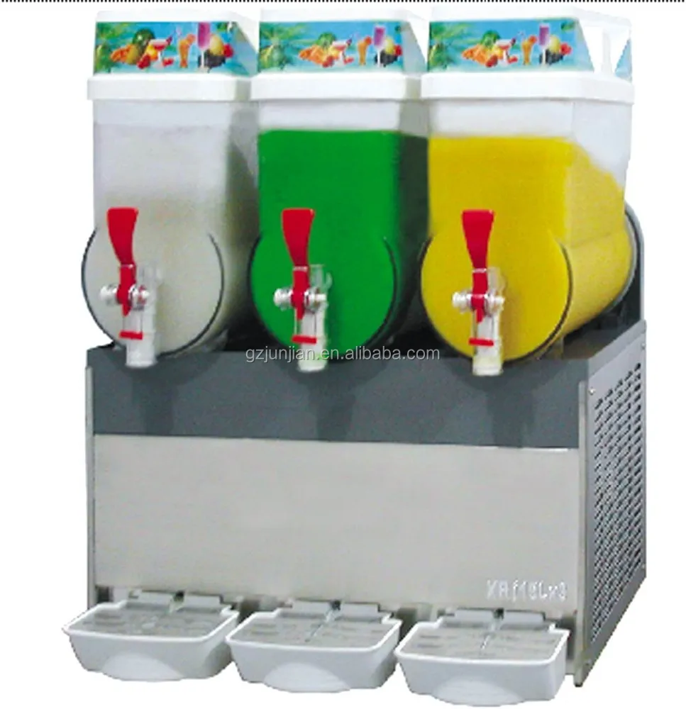 12*3L refrigerated juice dispenser juice bar equipment