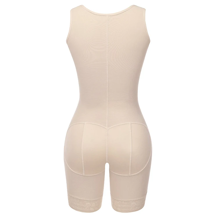 
Wholesale Plus Size Adjustable 3 Hooks Abdominal Control Slimming Body Shaper Shapewear For Women 