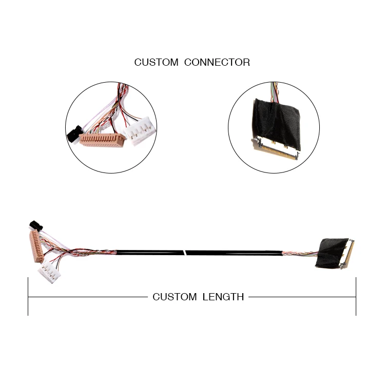 IPEX 20345-020T MCX кабель низковольтной дифференциальной передачи сигналов мини коаксиальный кабель 30 pin ЖК-кабель низковольтной дифференциальной передачи сигналов