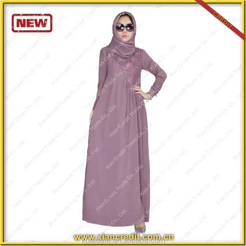 Мусульманская абайя в простом стиле, модель Абайи в Дубае