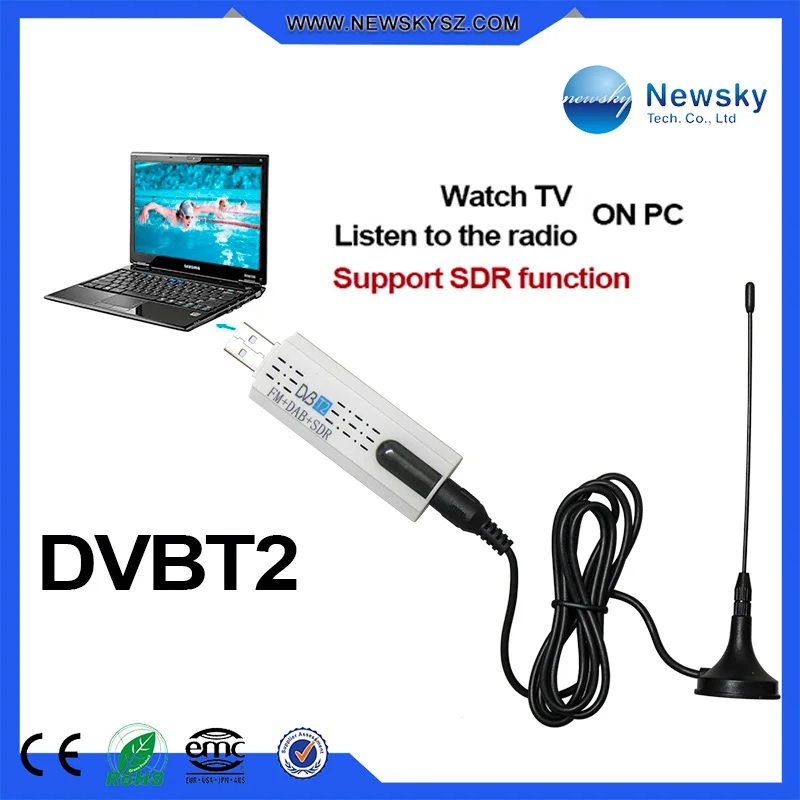 Fm + DAB SDR цифровой телевизор поддержка укв / дмв диапазона