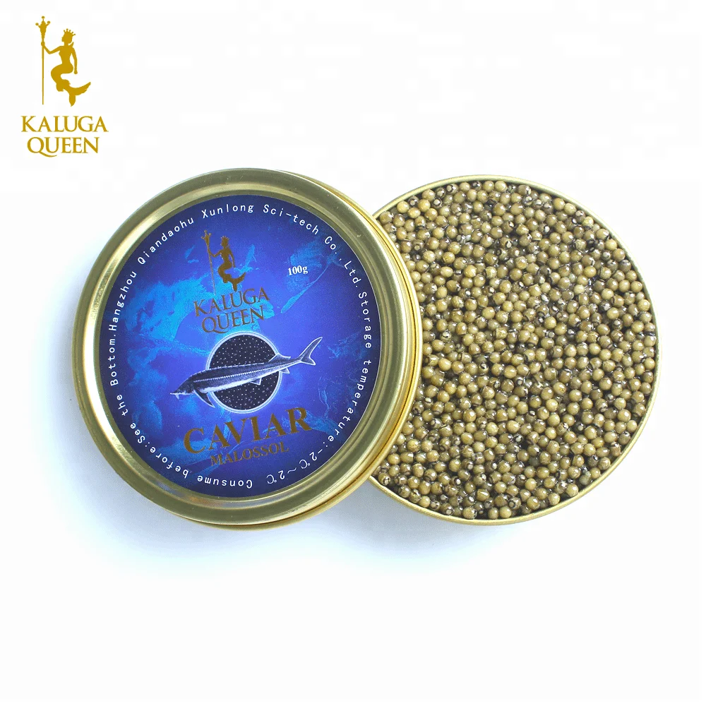 30g KalugaQueen High Grade Hybrid Sturgeon Caviar Royal