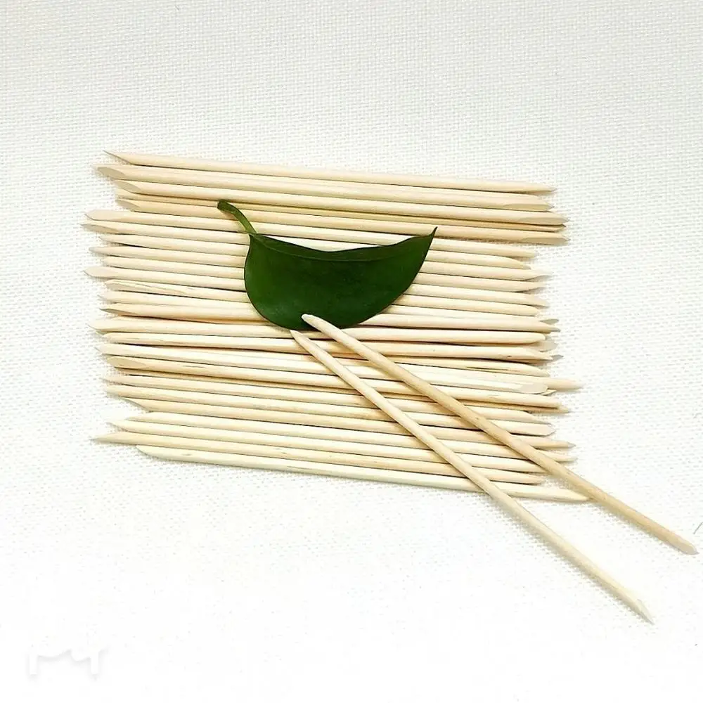 orange wood sticks/manicure stick 4.5 inch