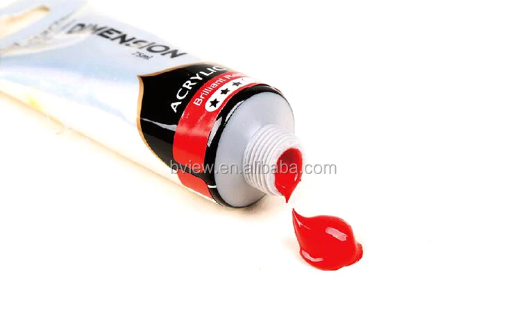 
Art supplier 24 colors 75 ml artist acrylic paint 