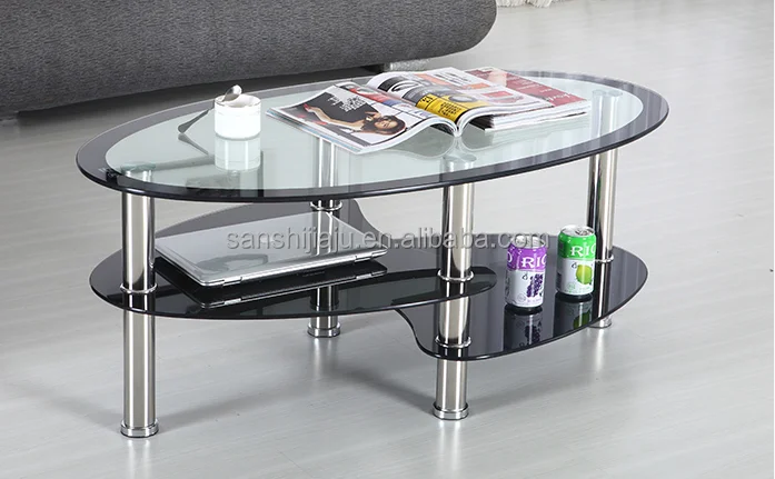 
cheap modern glass coffee table glass tea table on sale 