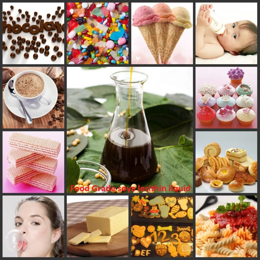 Organic Food Ingredients Emulsifier liquid powder soy soya lecithin Phospholipid