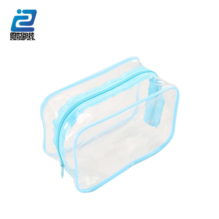 Custom Private Label Waterproof  Toilet Bag Travel Clear PVC Makeup Cosmetic bag