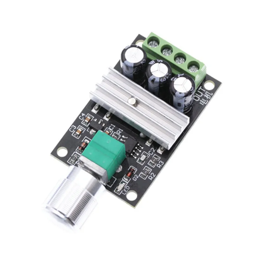  DC 6v-28v 3A PWM motor speed variable regulator controller