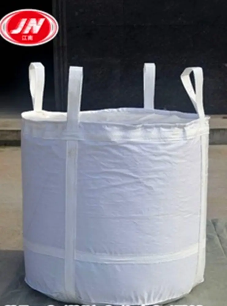 
Cheap Wholesales super sack fibc big bag 1 ton jumbo bag for sand, building material, chemical, fertilizer, flour 