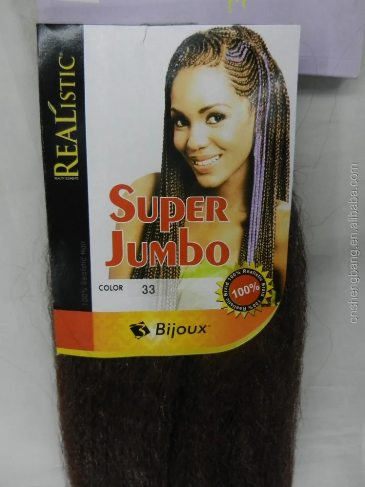 
cheap braids Realistic Super Jumbo/Soft Jumbo, 80gram,60cm Bojoux for black women 
