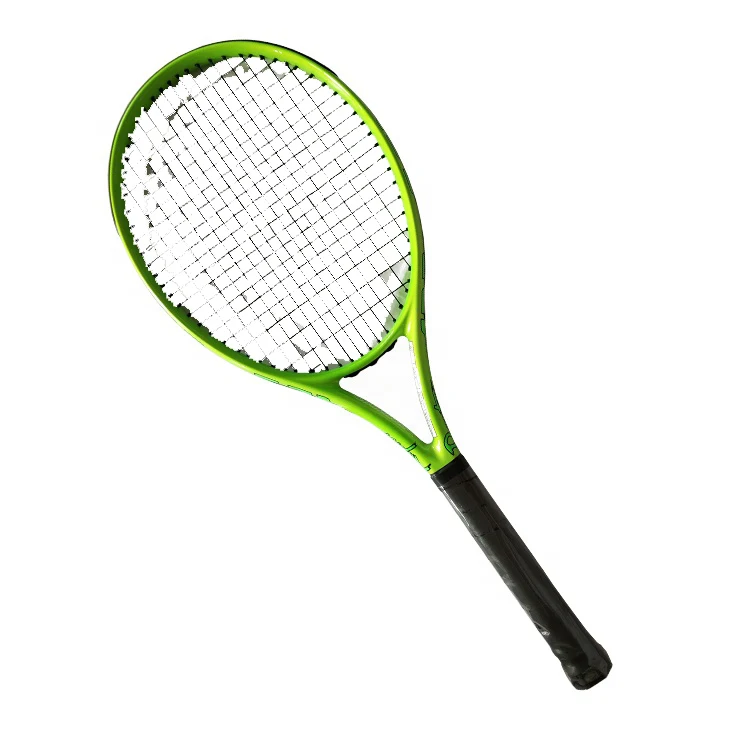 Customized Outdoor lawn and beach soft carbon Fiber 685mm tennis racket